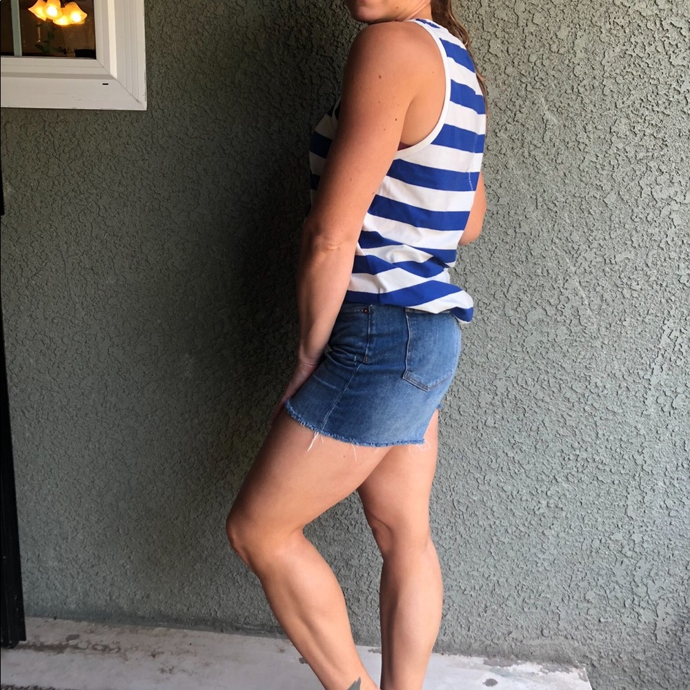 Madewell Wide Stripe Tank - Picture 3 of 11